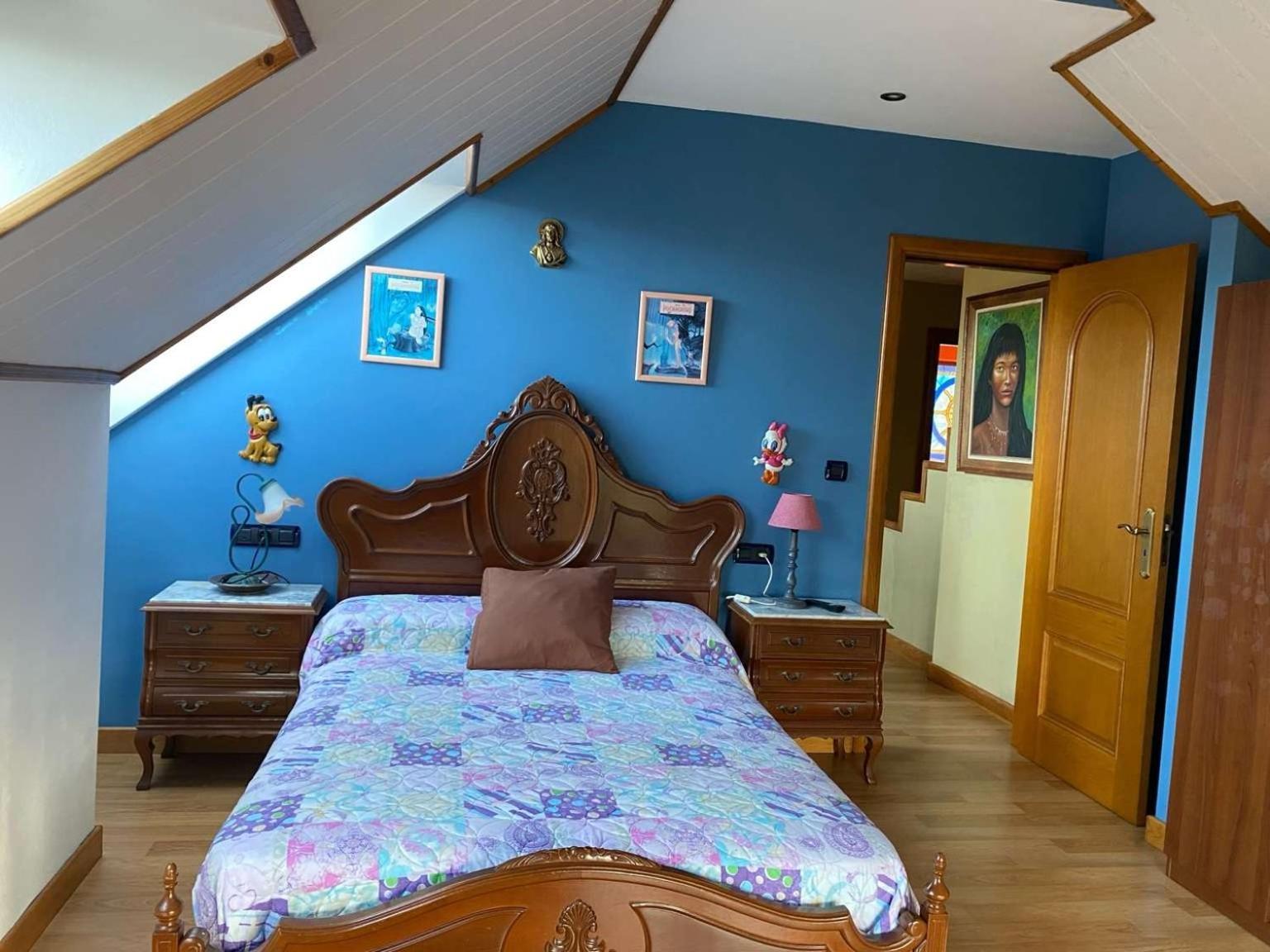 Chalet Entero Confort Ribeira Esterno foto